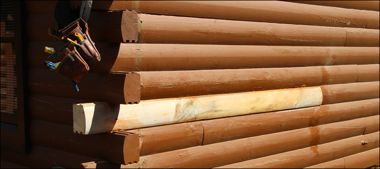 Log Home Damage Repair  Cranks, Kentucky