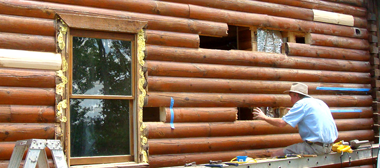 Log Home Repair Big Laurel, Kentucky