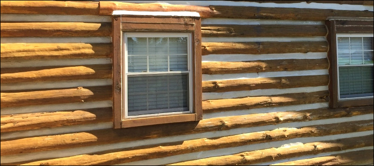 Log Home Whole Log Replacement  Cranks, Kentucky
