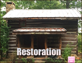 Historic Log Cabin Restoration  Harlan County, Kentucky
